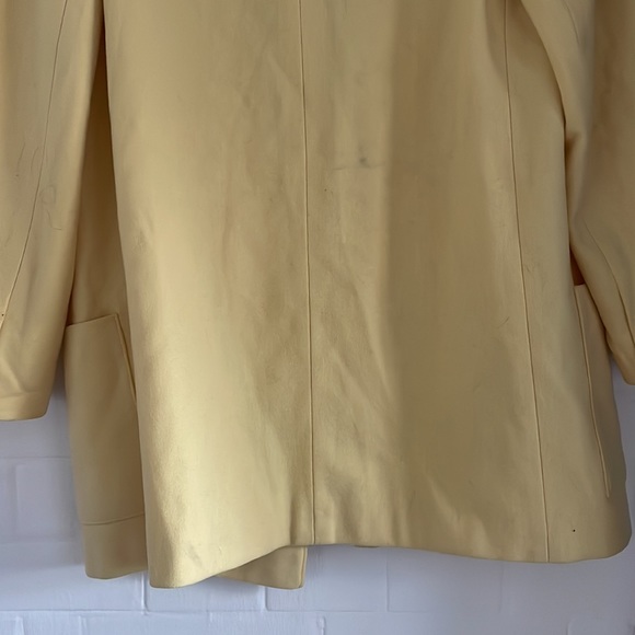 Vintage Butter Yellow Blazer - Picture 9 of 9